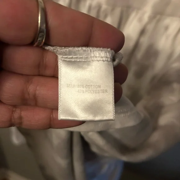 Jane and Delancey Dress - gray/white tie dye tiered sleeveless soft and cozy - Picture 6 of 8